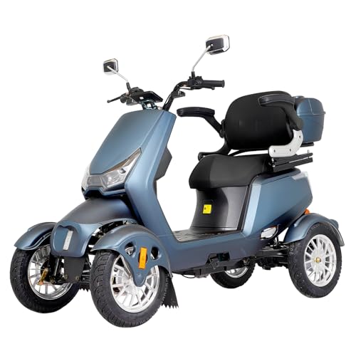 800W All Terrain Mobility Scooter with Seat and Remote Control D396326