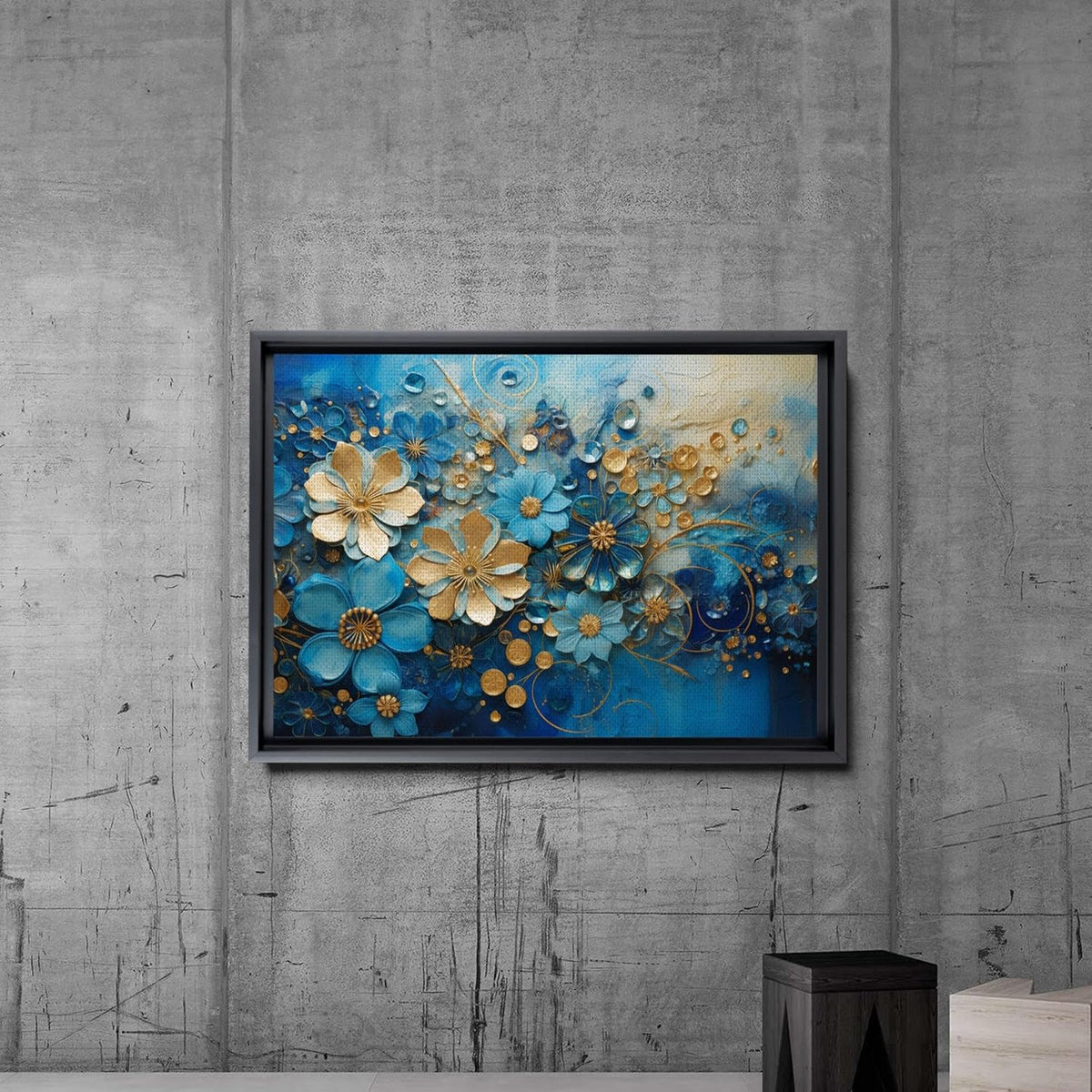 Vintage Mandala Flowers Wall Art Q6012