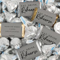116 Pcs Chocolate & Kisses Candy Favors (1.50 lbs) Grey I30006