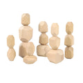 Wooden Stacking Stones Building Blocks N889