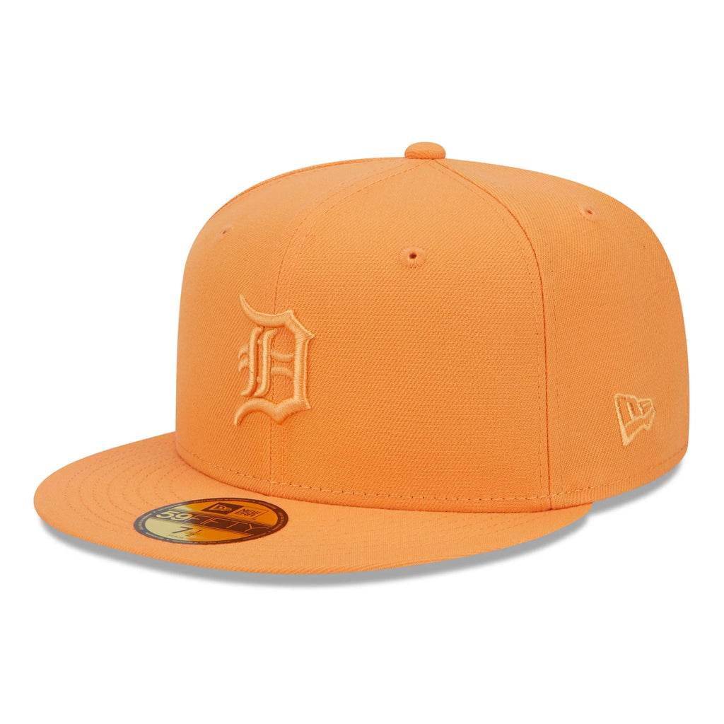 Orange Detroit Tigers Fitted Hat Z206