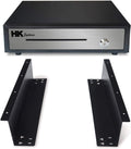 16 Heavy Duty Black Push Open Cash Drawer with Metal Bracket U712