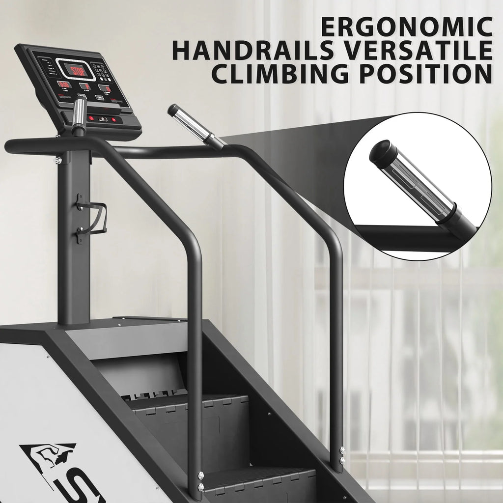 Stair Stepper with LED Screen, 12 Workout Programs, 441LBS Step Machine U2623