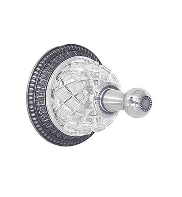 Venetian Wall Mount Single Robe Hook in White T990