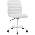 White Mid Back Office Chair U72692