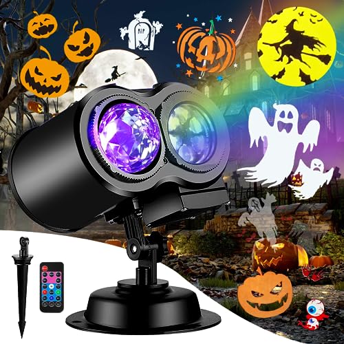 Halloween Projector Lights 8 Patterns X409087