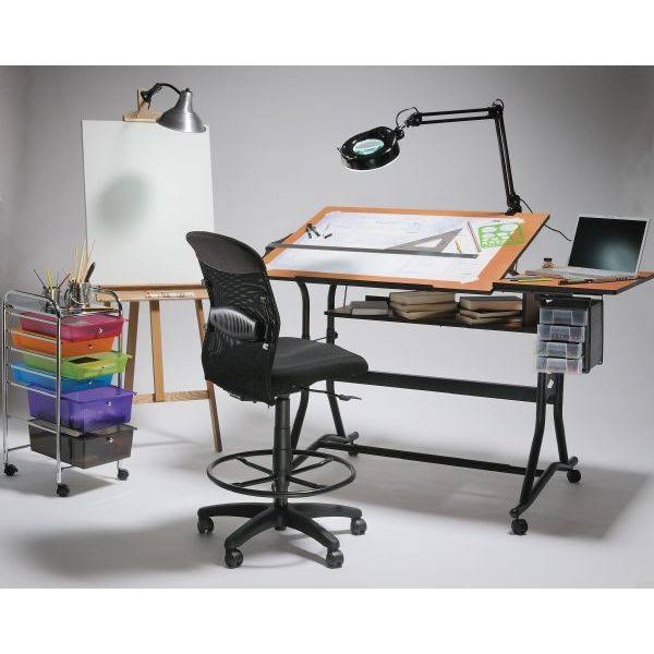 1.75x Magnifier Lamp Black B65562