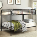 Black Metal Bunk Bed O207
