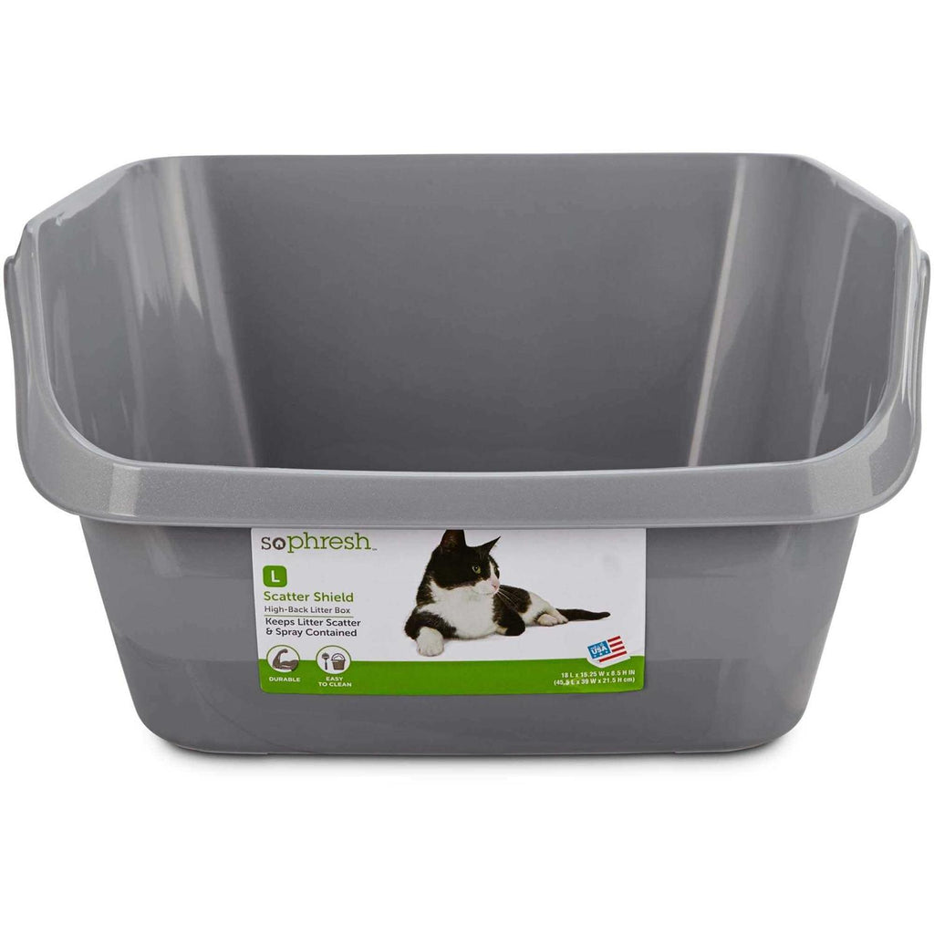 High-Back Litter Box Q917737