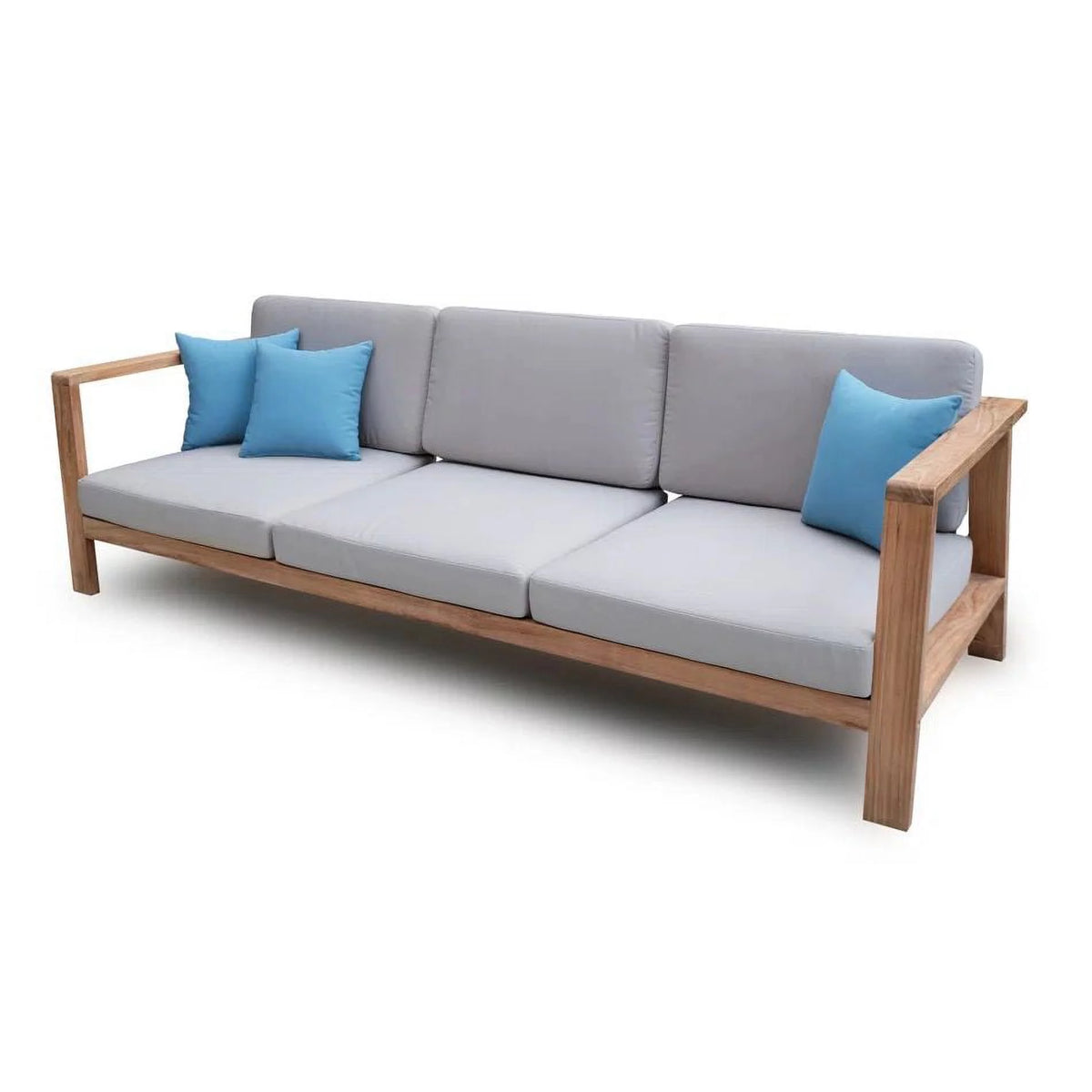 4 Pieces Teak Outdoor Conversation Set E493
