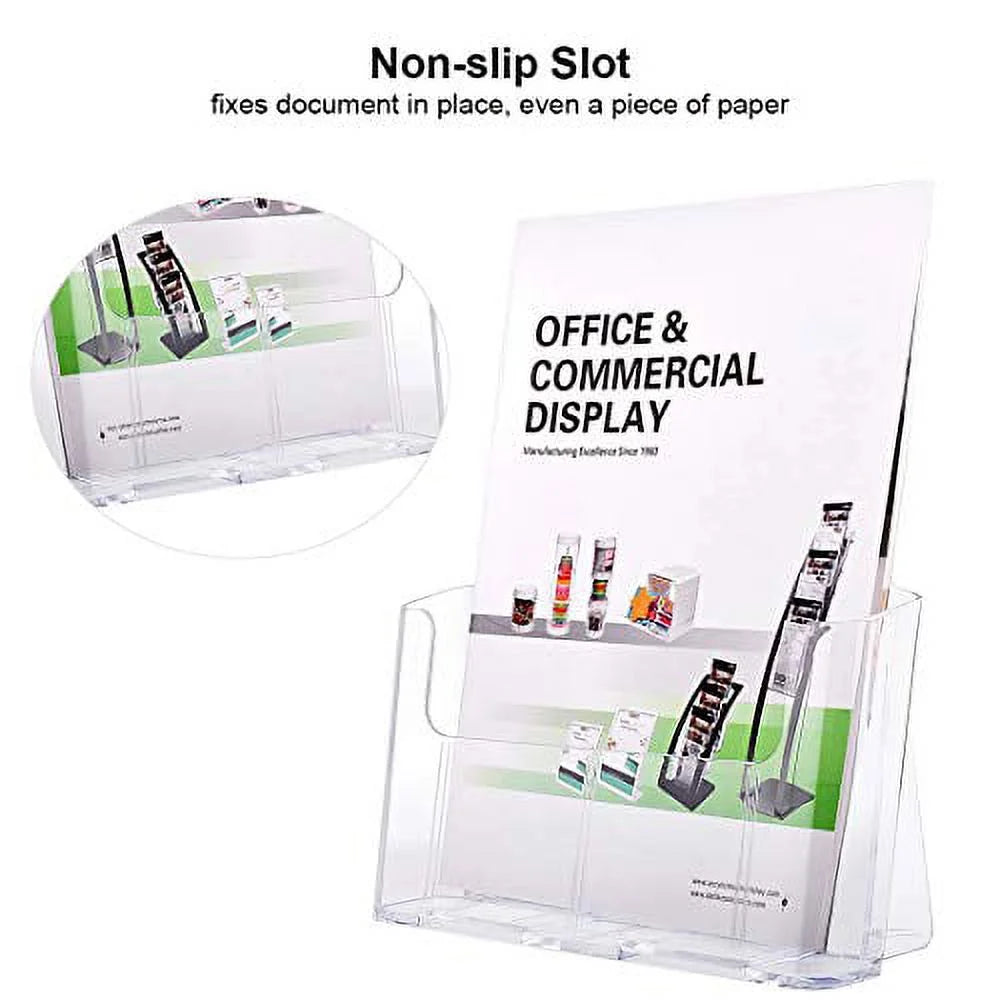 Clear Acrylic Brochure Holder 2 Pack N324