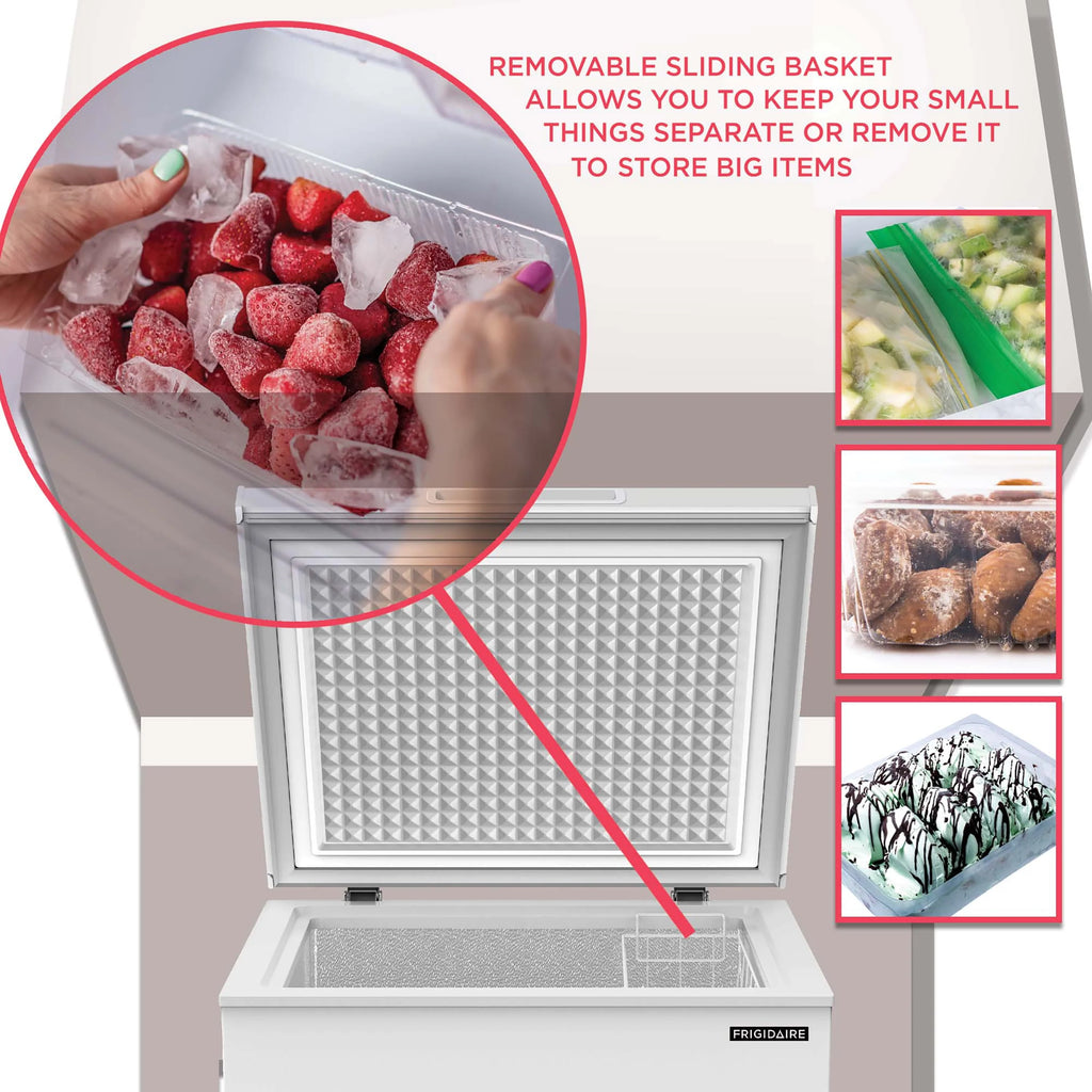 7.0 Cu. ft. White Chest Freezer M9801