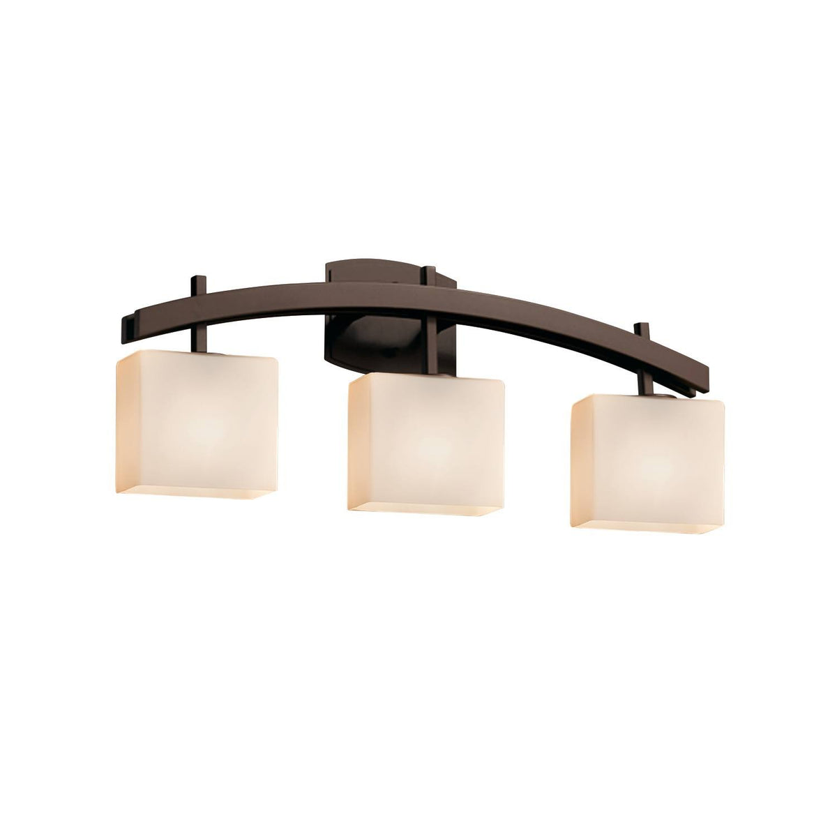 3 Light Dark Bronze LED Bath Bar S83070