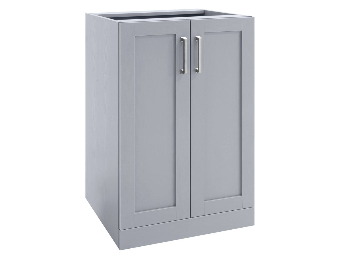 Grey 2-Door Cabinet A8133