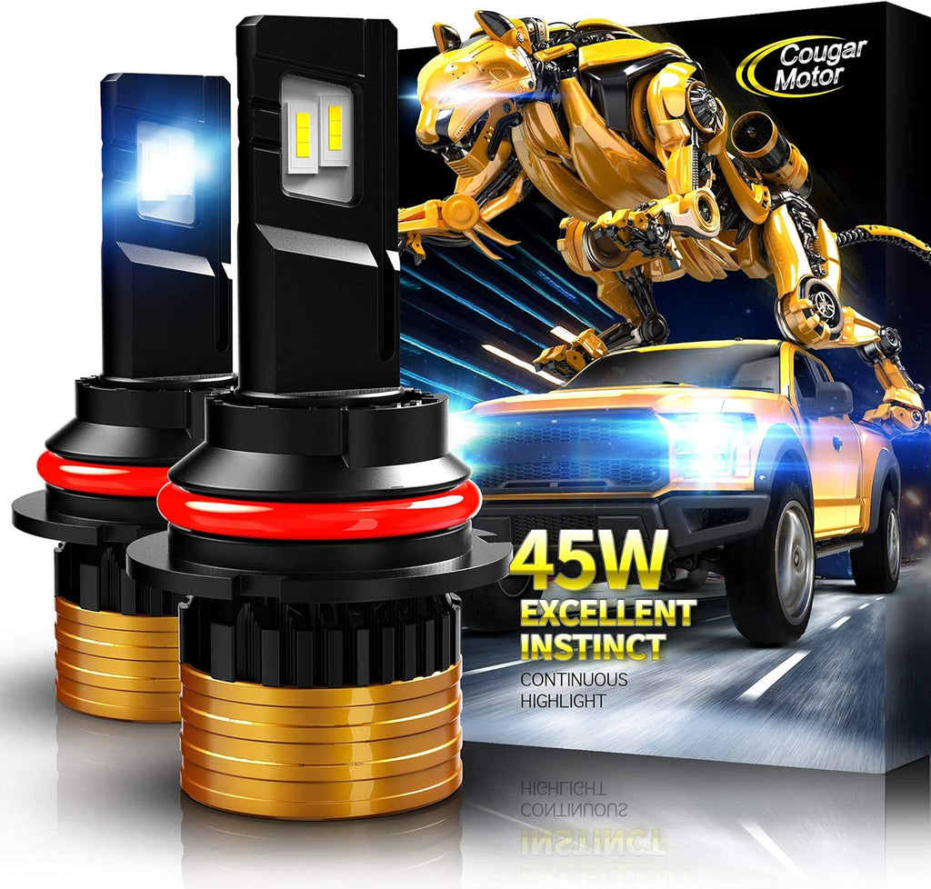 H4 LED Bulb 6500K Cool White All-in-One Conversion Kit Pack of 2 K146126