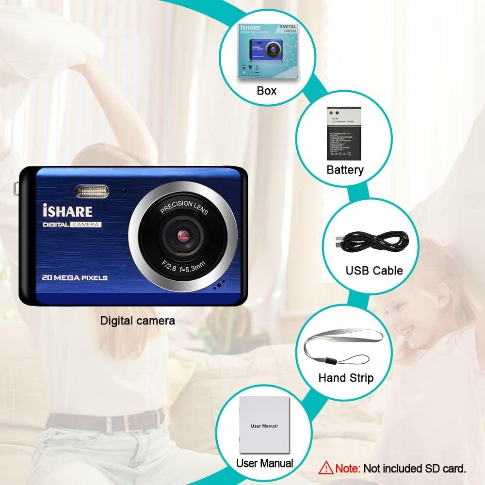 20MP Digital Camera with 8X Zoom C625842