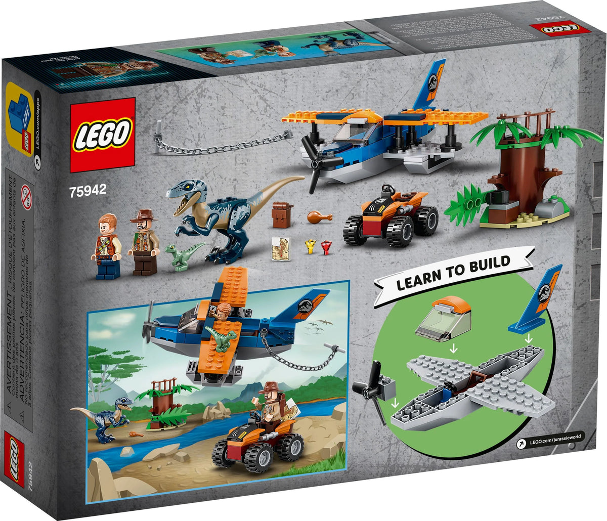 Jurassic World Dinosaur Building Set 101 Pieces A1221