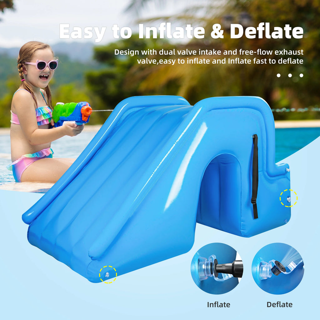 Inflatable Trampoline Slide Ladder for Kids D19561