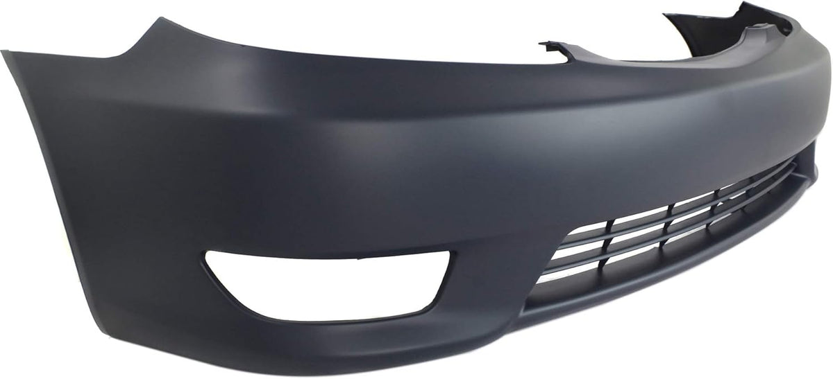 Front Bumper Cover Compatible with 2005-2006 Toyota Camry Primed SE Model with Fog Light Holes C8344
