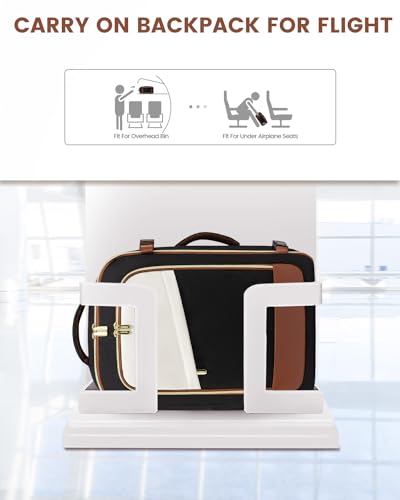 40L Waterproof Travel Backpack with 3 Packing Cubes N58452