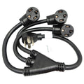NEMA 14-30 Splitter Adapter Cord, 3 Feet O360835