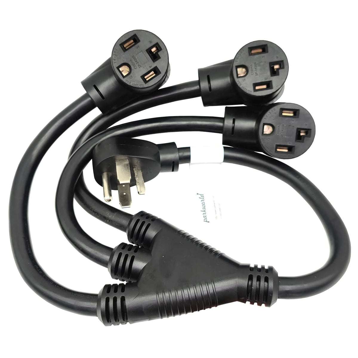 NEMA 14-30 Splitter Adapter Cord, 3 Feet O360835