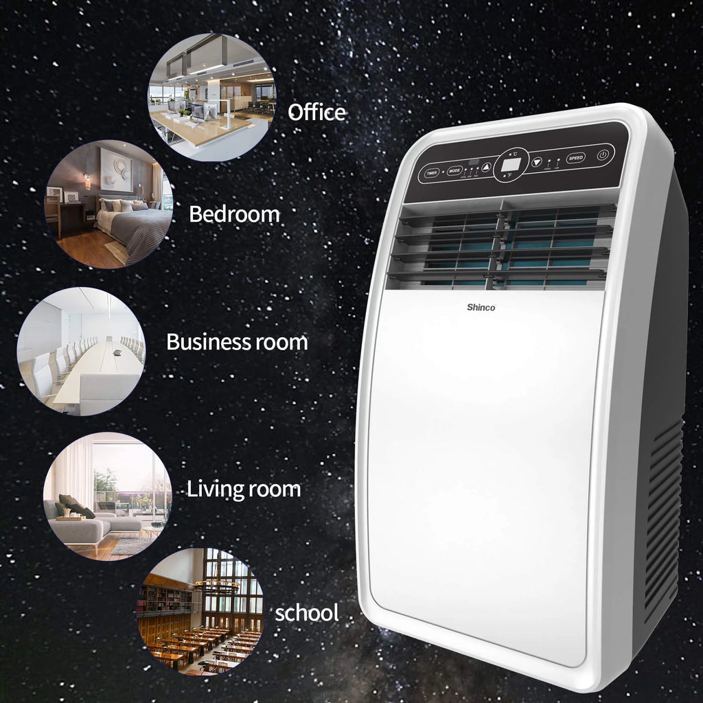 4350BTU 3 in 1 Portable Air Conditioner with Remote Control C15631