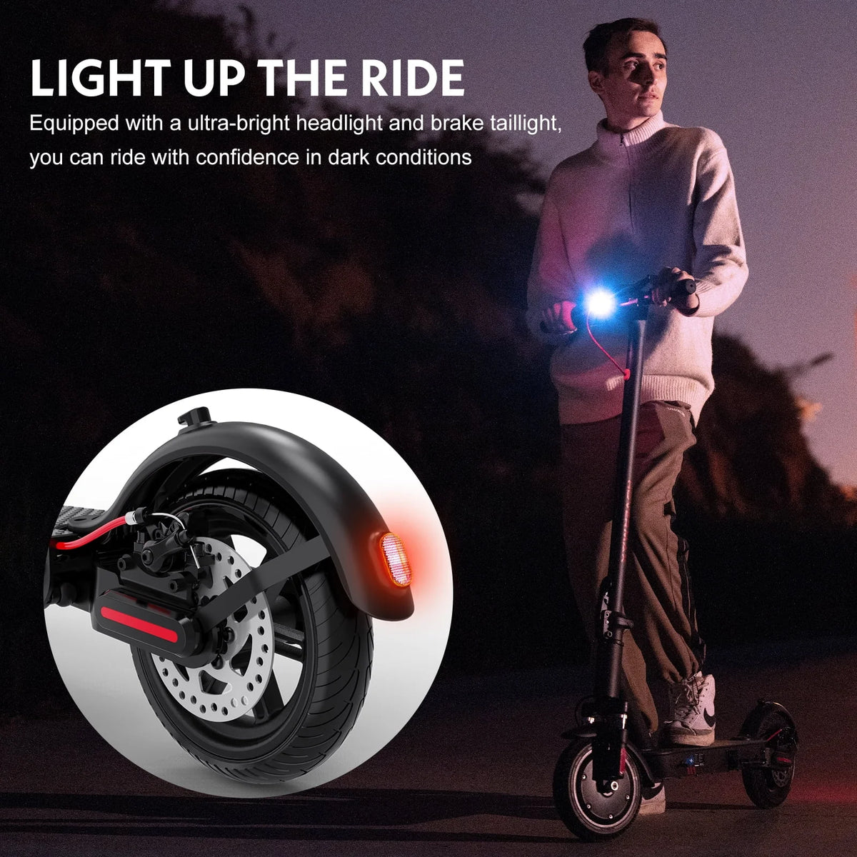 350W Electric Scooter with APP Control F7253
