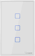 Smart Light Switch, 3 Gang 1 Way, Wi-Fi Touch Switch X6039