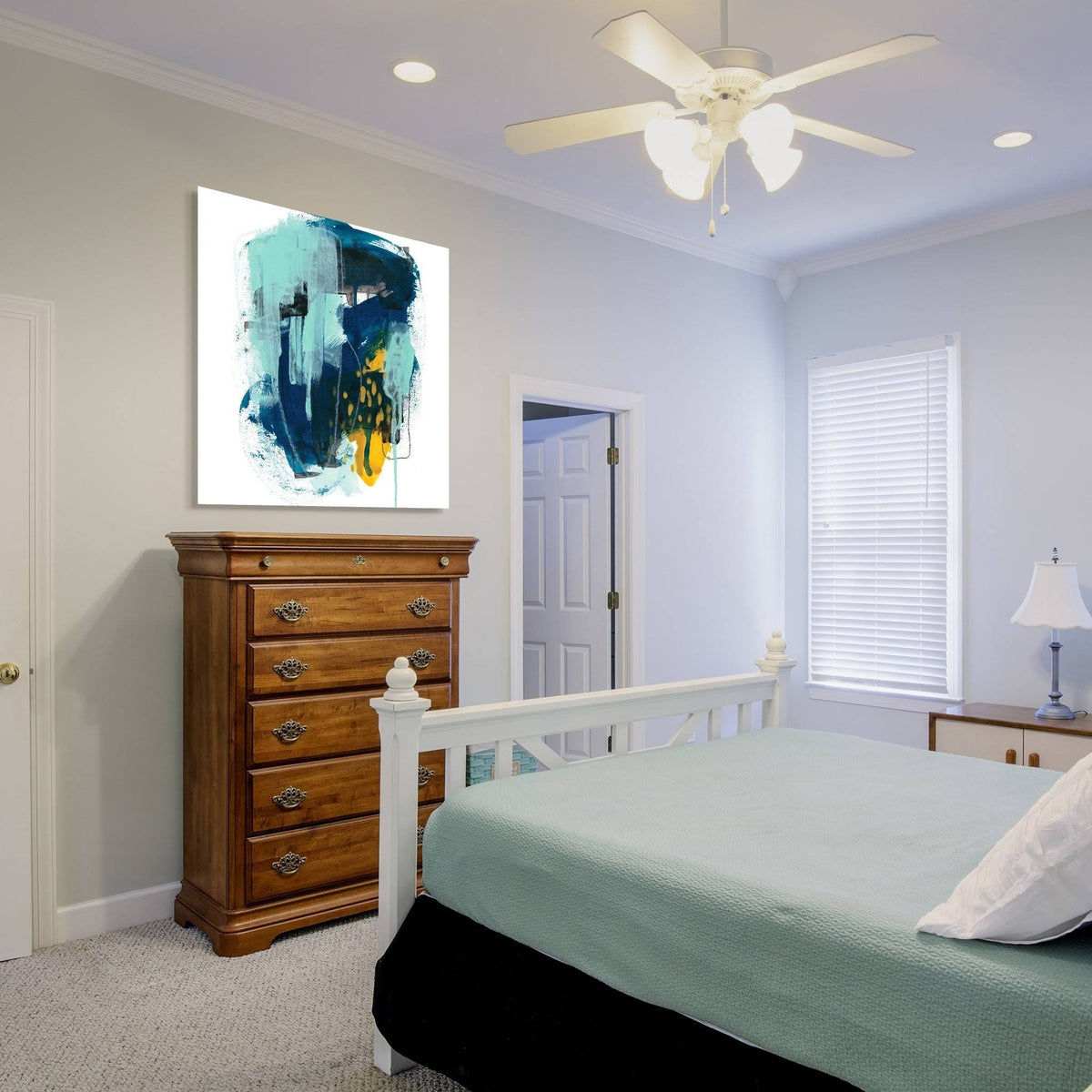 38 x 38 in. Frameless Tempered Glass Panel O6434