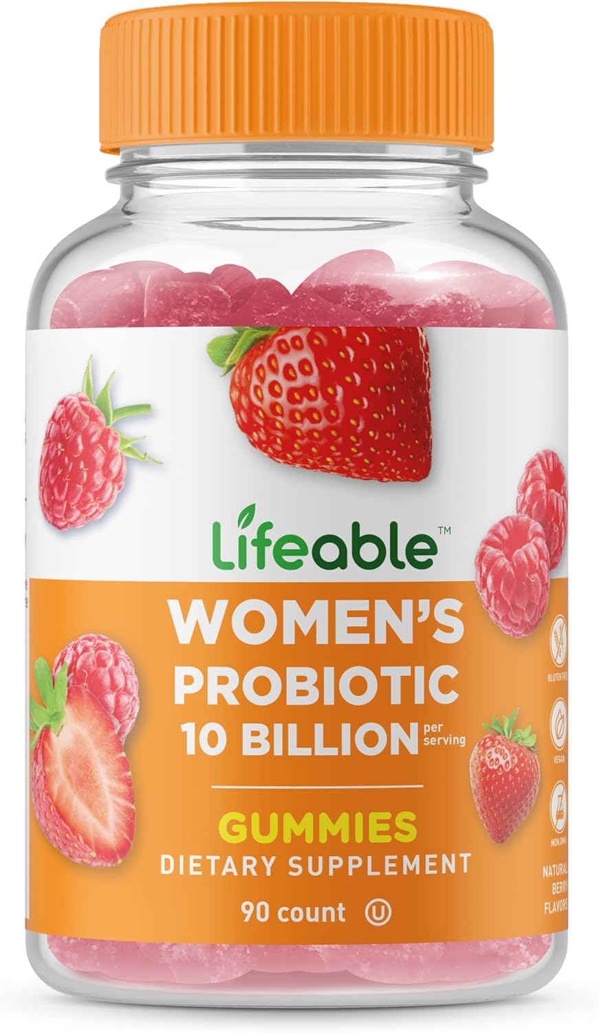 90 Gummies Probiotic Gummy Supplement I3987