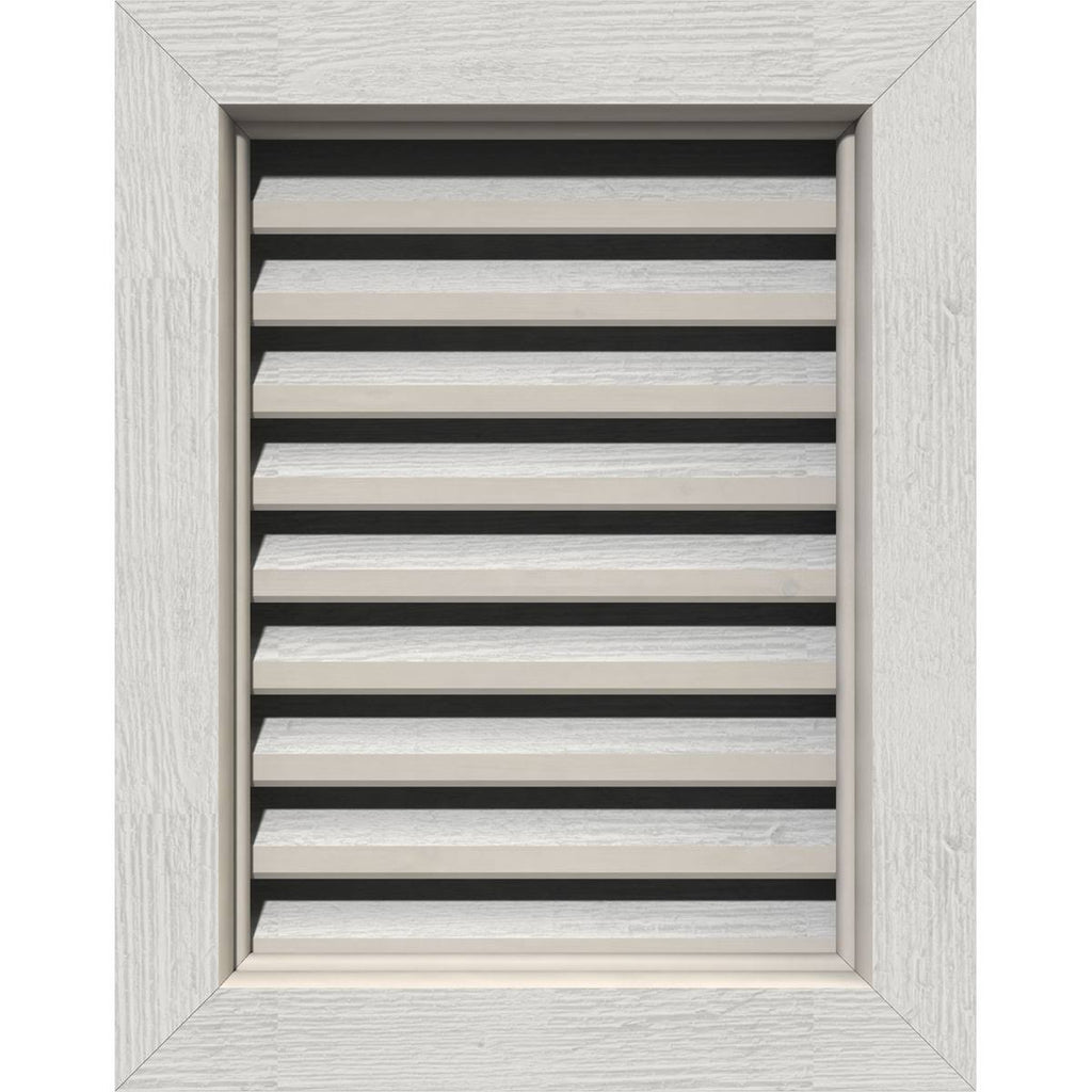 Vertical Gable Vent Primed Functional Rough Saw H64230