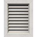 Vertical Gable Vent Primed Functional Rough Saw H64230