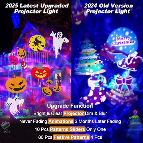 Halloween Projector Lights 8 Patterns X409087