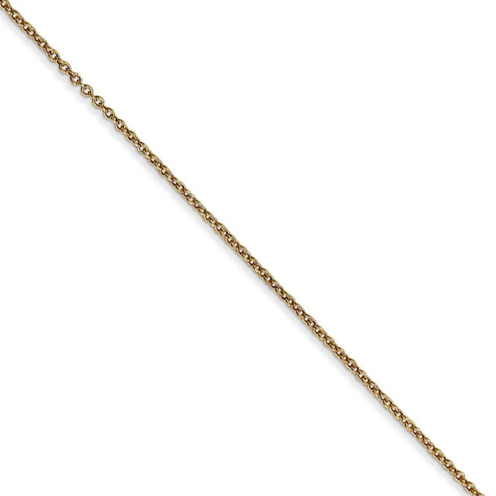 14k Yellow Gold Heart Locket Necklace G281