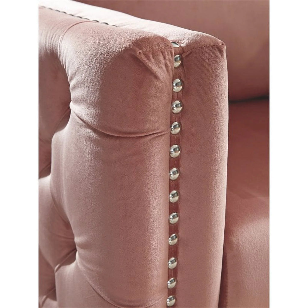 Blush Pink Accent Chair C317887