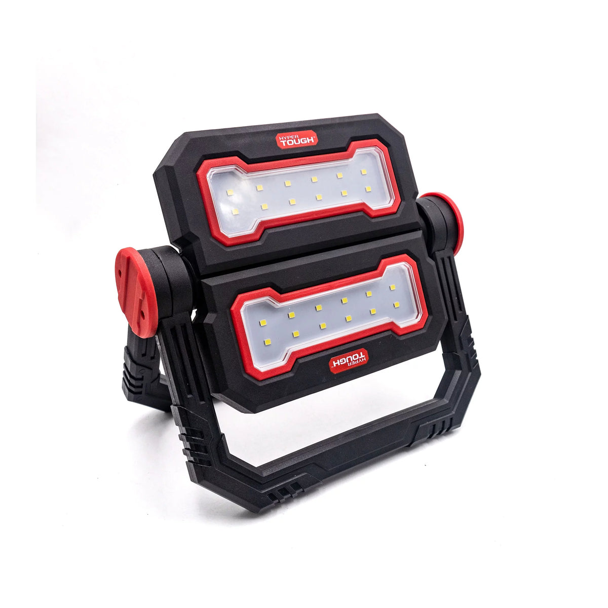 1000 Lumen Led Work Light Folding Stand Black Red Plastic I83483