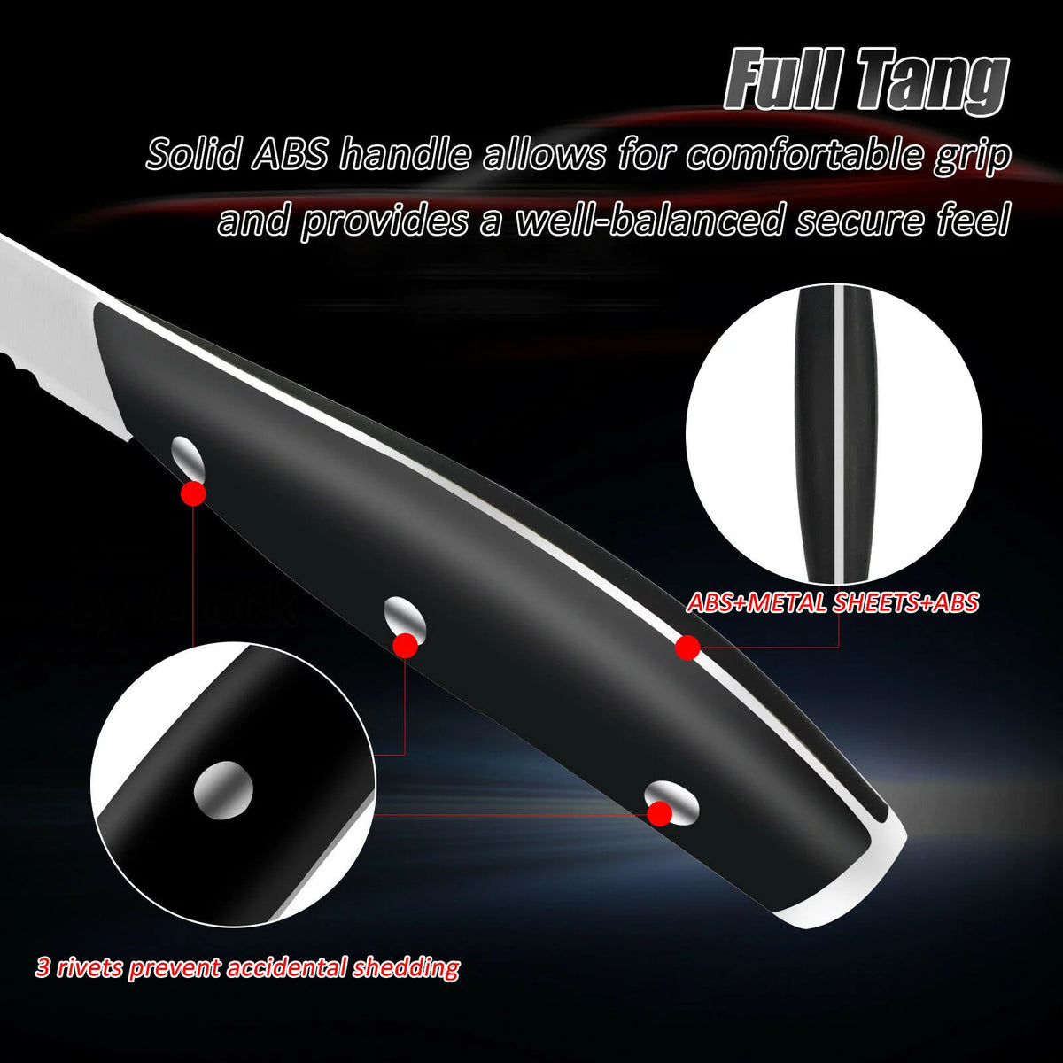 Stainless Steel Steak Knives X657