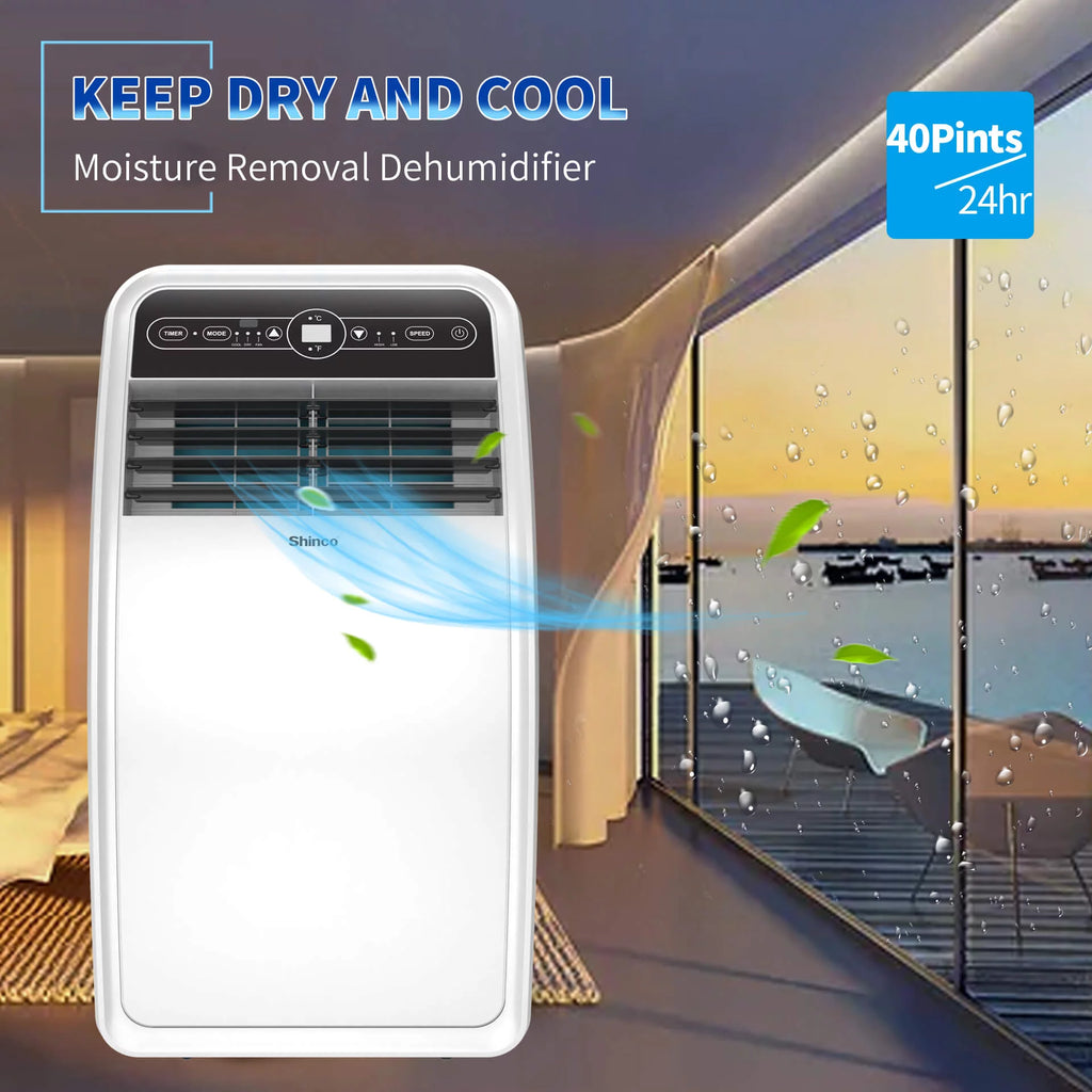 4350BTU 3 in 1 Portable Air Conditioner with Remote Control C15631