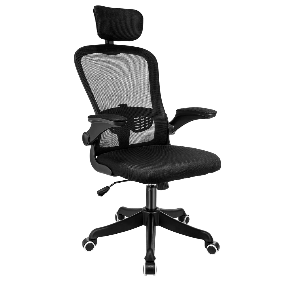 Black Ergonomic High Back Mesh Office Chair with Lumbar Support P9489