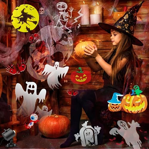 Halloween Projector Lights 8 Patterns X409087