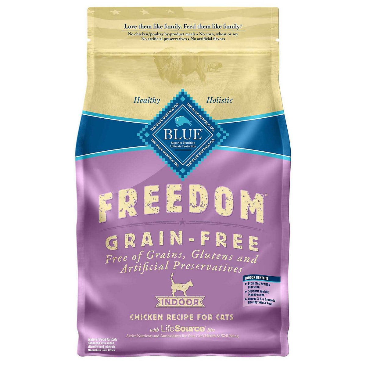 Indoor Adult Dry Cat Food E7415