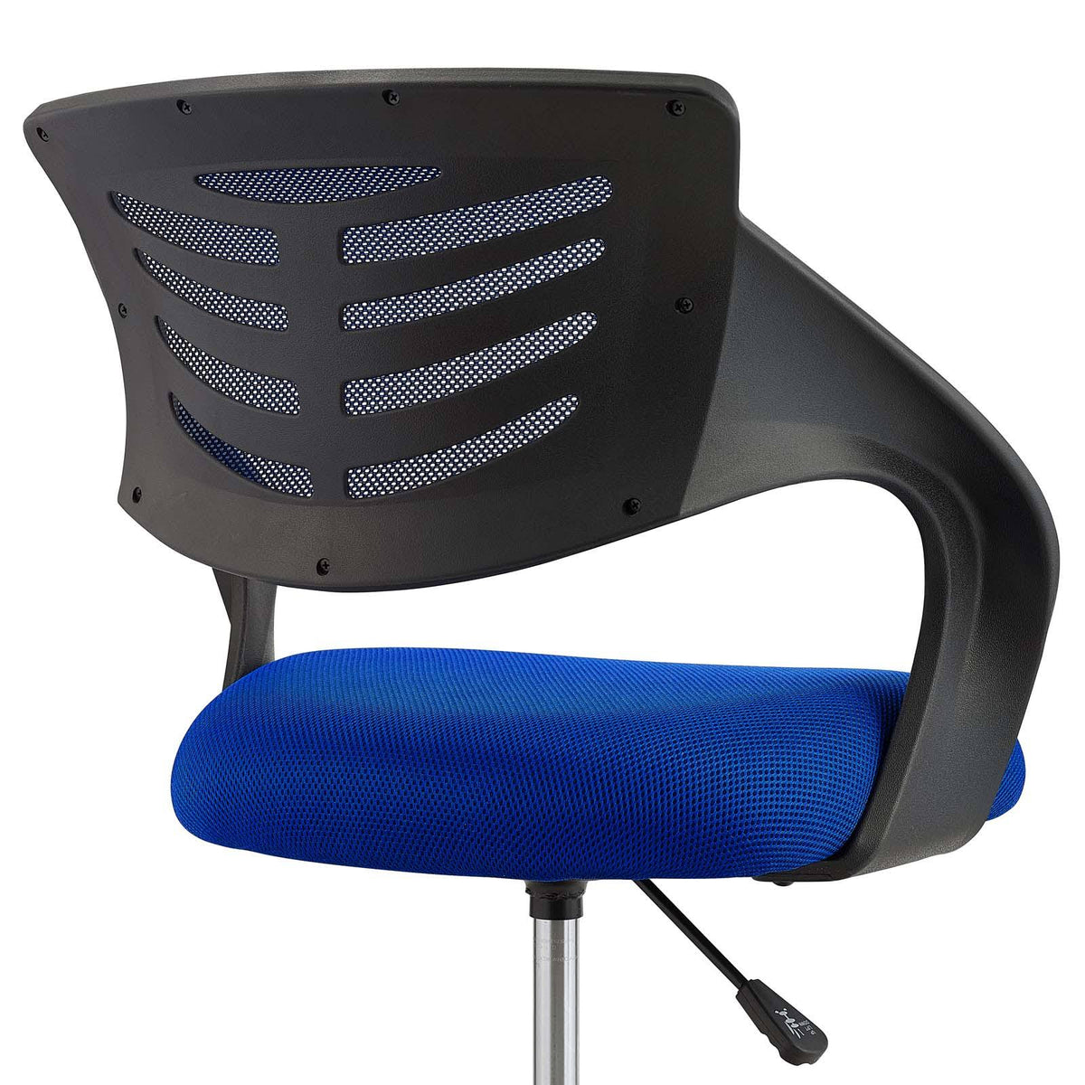 Red Mesh Drafting Chair J249656