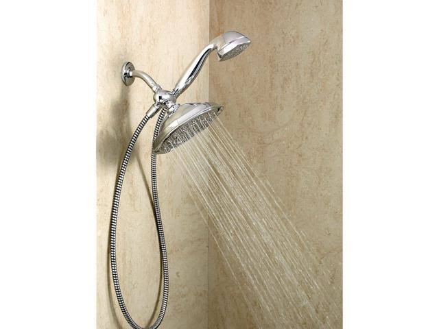 Chrome Single Rainshower with 7-Function Handshower J250681