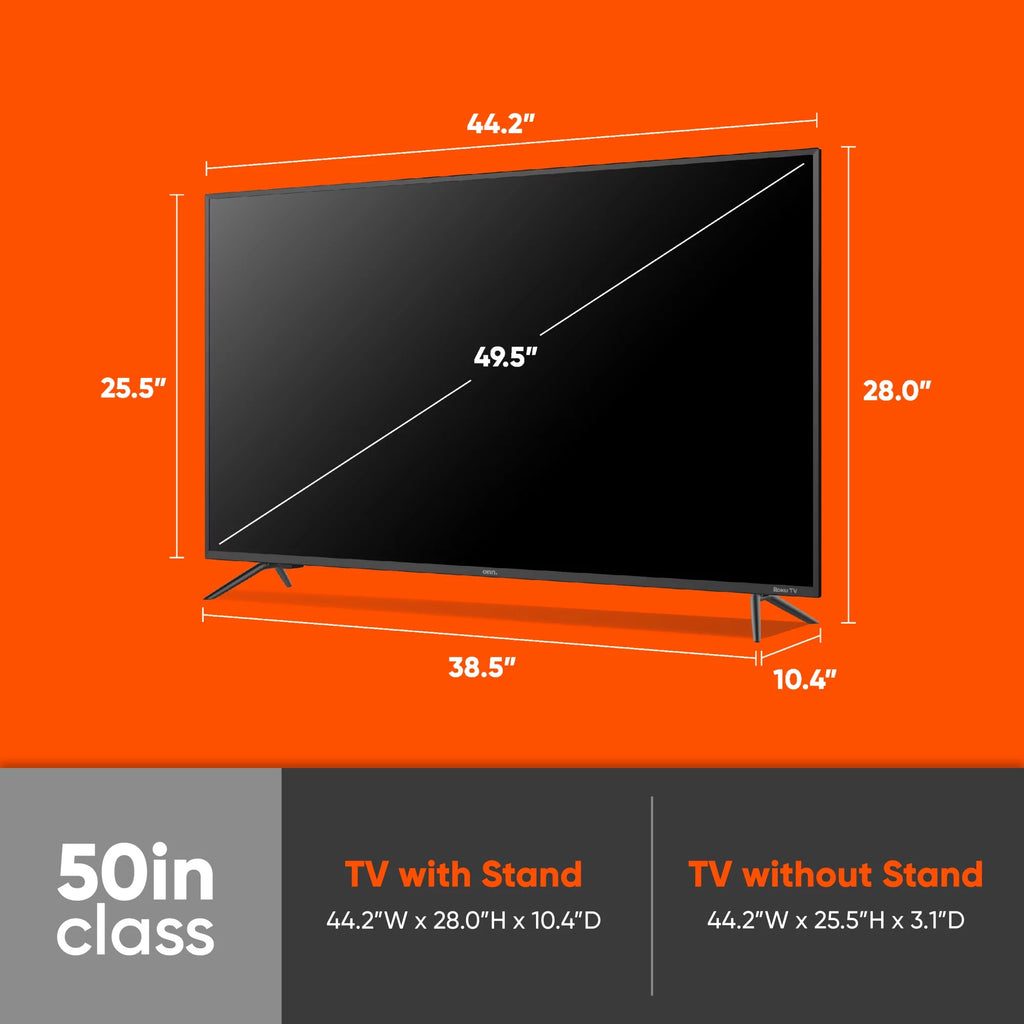 50” Class 4K UHD LED Smart TV HDR X602