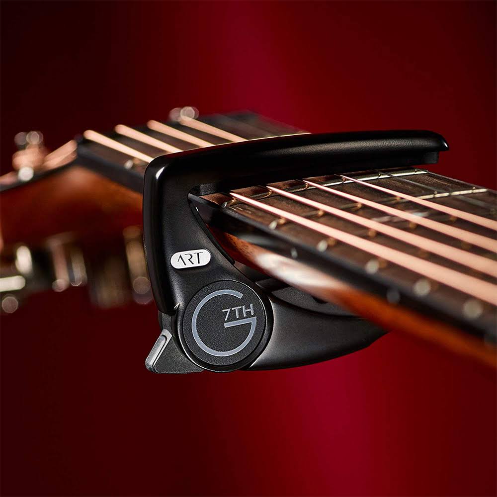 Black Capo for 6-String Guitar F150885