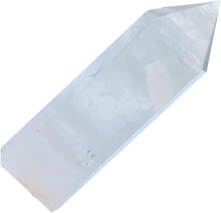 Natural Clear Quartz Tower Crystal Point Pack of 2 A821