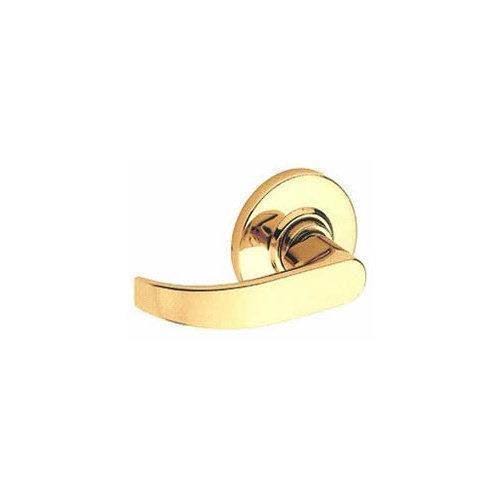 Polished Brass Passage Door Leverset J110