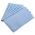 Blue 13 x 21 Food Service Towels, 150/Carton Q6378