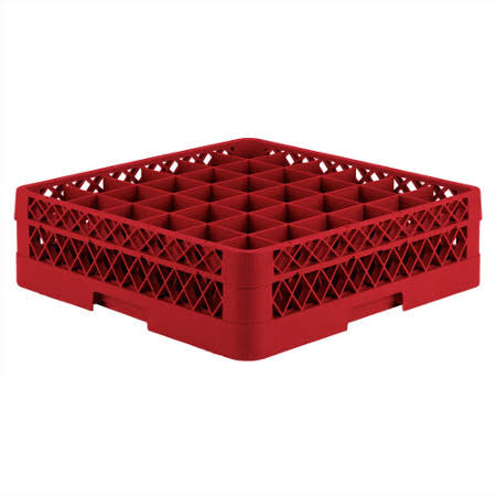 Red 36 Compartment Rack with Open Extender N46431